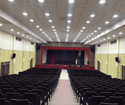 Loa cho hội trường THPT Ngô Thời Nhiệm Cơ sở Bình Tân