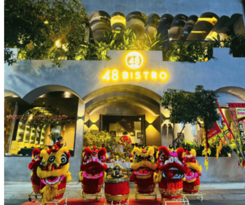Loa cho nhà hàng 48 Bistro Lê Thị Riêng