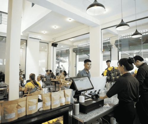 Loa cho quán Viva Coffee Tân Bình