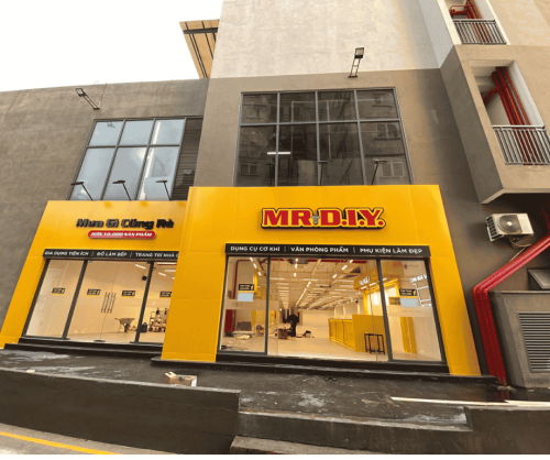 Loa nghe nhạc nền cho chuỗi Mr D.I.Y cơ sở Đồng Nai