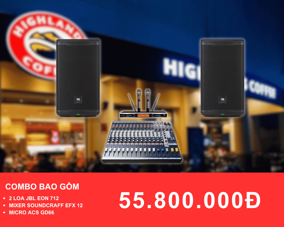 combo hat Acousitc JBL EON 712