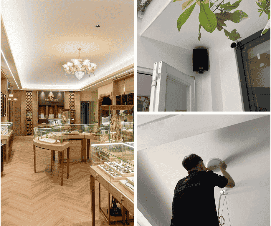 loa cho showroom thien moc huong Nguyen Trai 1