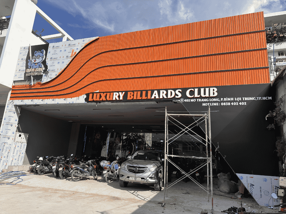 loa cho quan luxury billards club no trang long