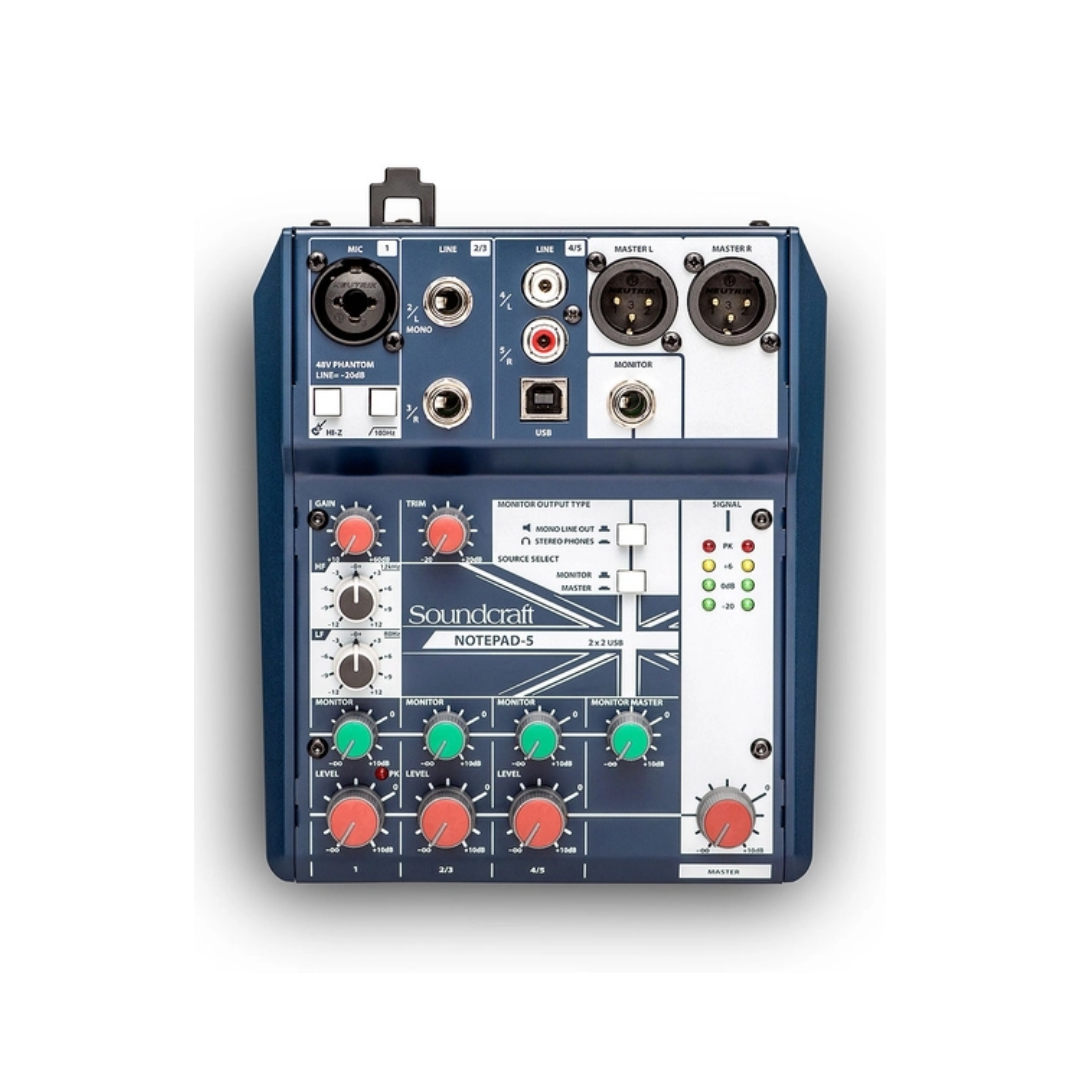 Mixer analog Sound Craff Notepad-5